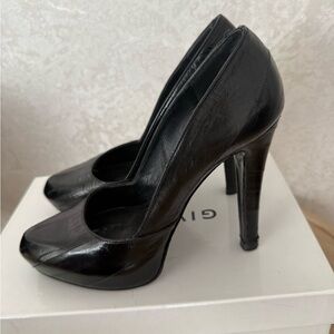 Givenchy Black Leather Heels